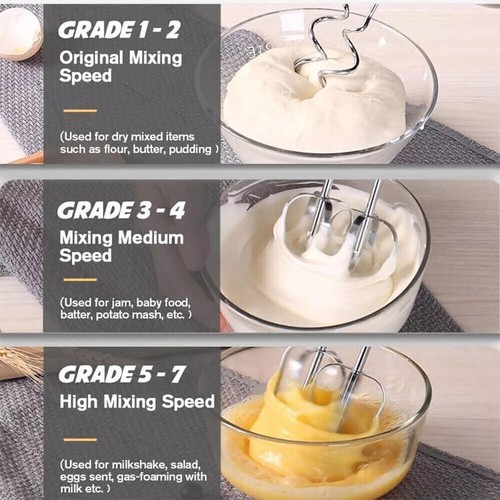 Electric stand mixer food - electric, 7