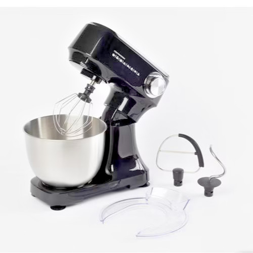 Black stand mixer - black,
