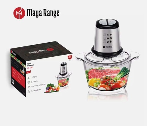 Glass bowl food processor - 2l,