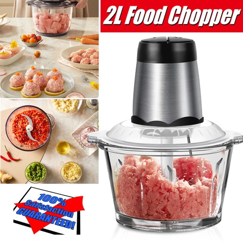 Glass bowl food processor - glass,